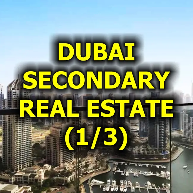🇦🇪 Dubai Secondary Real Estate, April 2025 (1/3)
