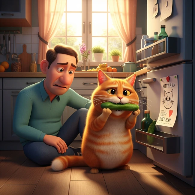Про котика и его пенсию