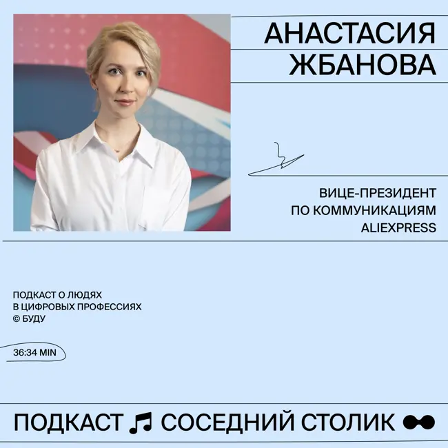 Анастасия Жбанова, AliExpress: работа с Китаем, высшее образование в PR, личный бренд