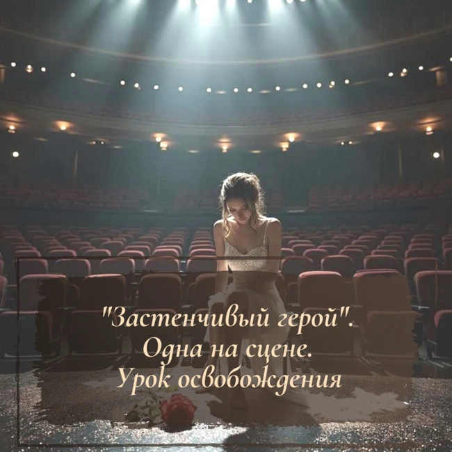 "Застенчивый герой". Одна на сцене. Урок освобождения