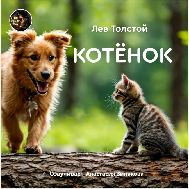 Котенок / Лев Толстой / Озвучивает Анастасия Зинакова