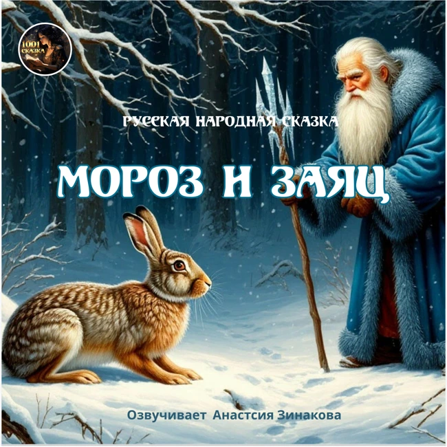 Мороз и заяц / Русская народная сказка / Озвучивает Анастасия Зинакова