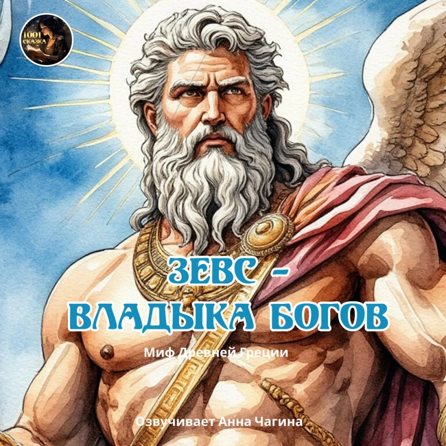 🗿Древнегреческий миф "Зевс - владыка богов" / Озвучивает Анна Чагина.