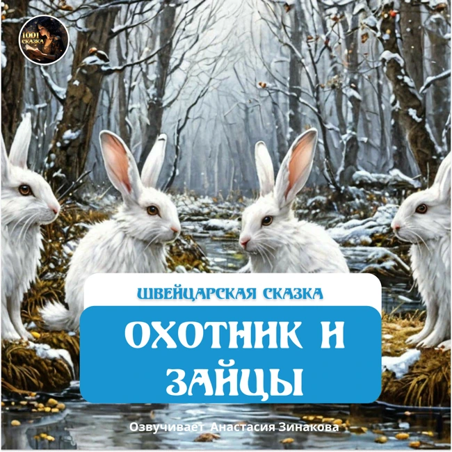 Охотник и зайцы / Швейцарская сказка / Озвучивает Анастасия Зинакова