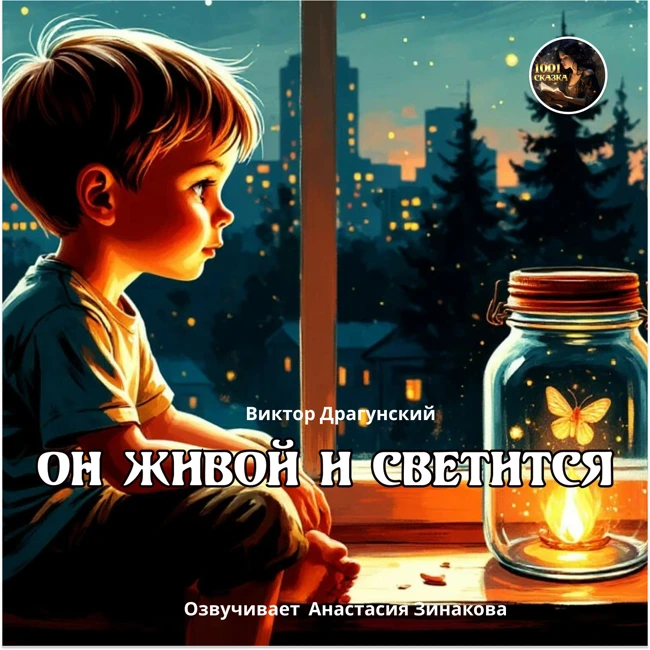 Он живой он светится / рассказ Виктора Драгунского / Озвучивает Анастасия Зинакова