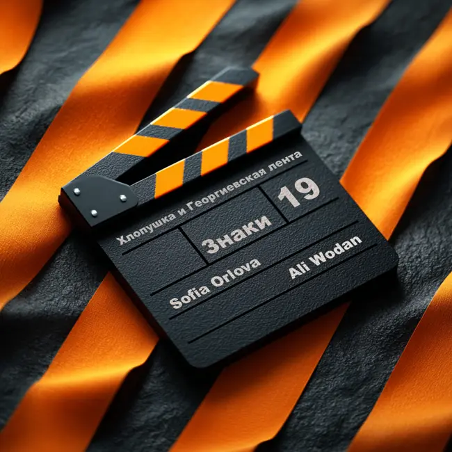 19. Кинохлопушка и георгиевская лента