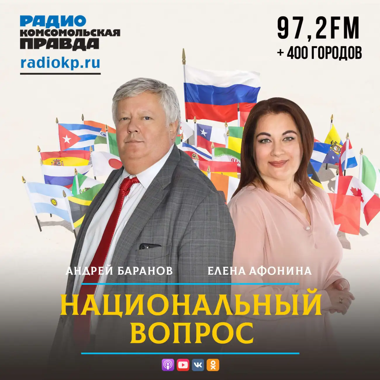 Саундстрим: Национальный вопрос - слушать плейлист с аудиоподкастами онлайн