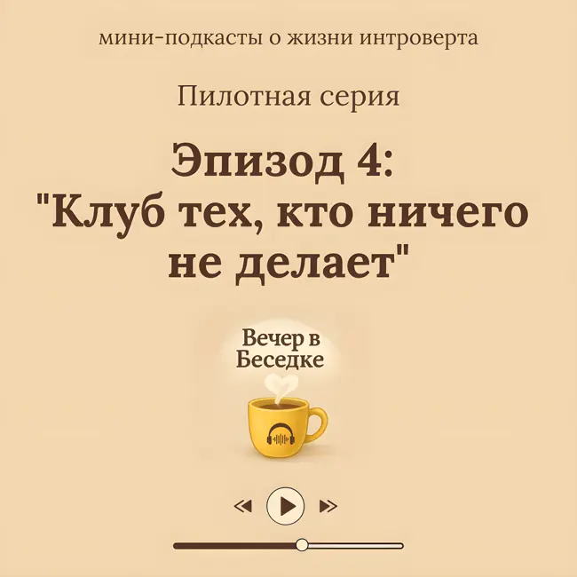 Вечер в беседке.