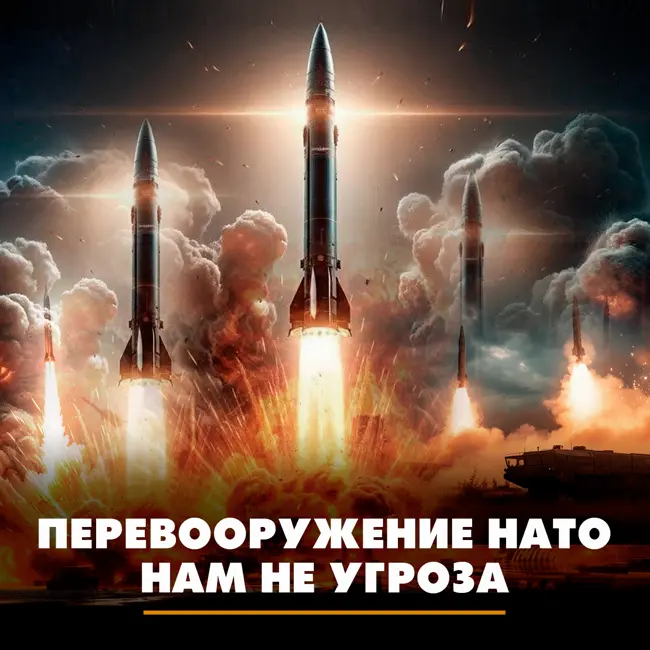 Перевооружение НАТО нам не угроза