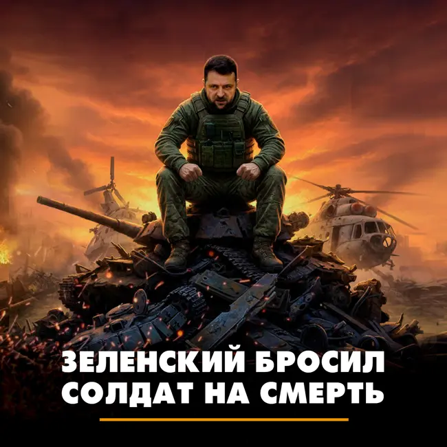 Зеленский бросил солдат на смерть