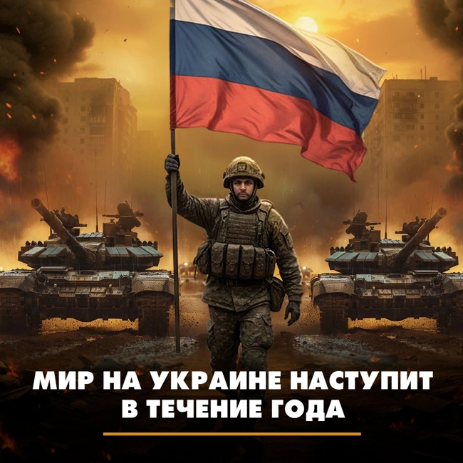Мир на Украине наступит в течение года