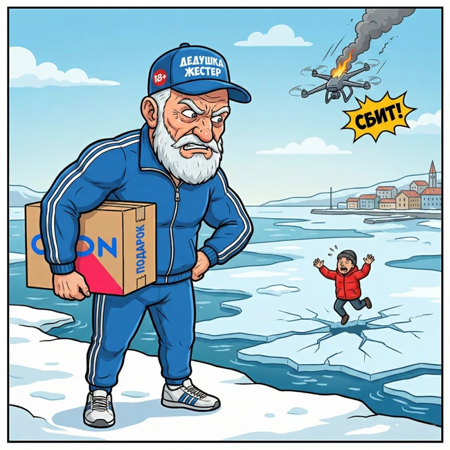 Выпуск 343. ⚡️ ПОДАРКИ, БОПОЛАШКИ И БЕЗУМИЕ НА ЛЬДУ ⚡️🌊