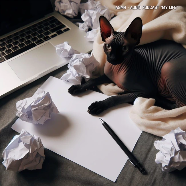 ASMR - Мятый лист бумаги | A crumpled piece of paper