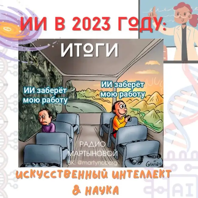 ИИ В 2023 ГОДУ: ИТОГИ. ИСКУССТВЕННЫЙ ИНТЕЛЛЕКТ & НАУКА 🤖🧬🔬