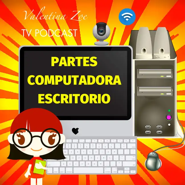 PARTES DE LA COMPUTADORA PARA NIÑOS 💻👩‍💻 | Computadora de Escritorio y sus Partes 🖲