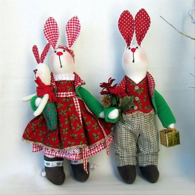 Рождественские зайцы (Ирина Станковская)