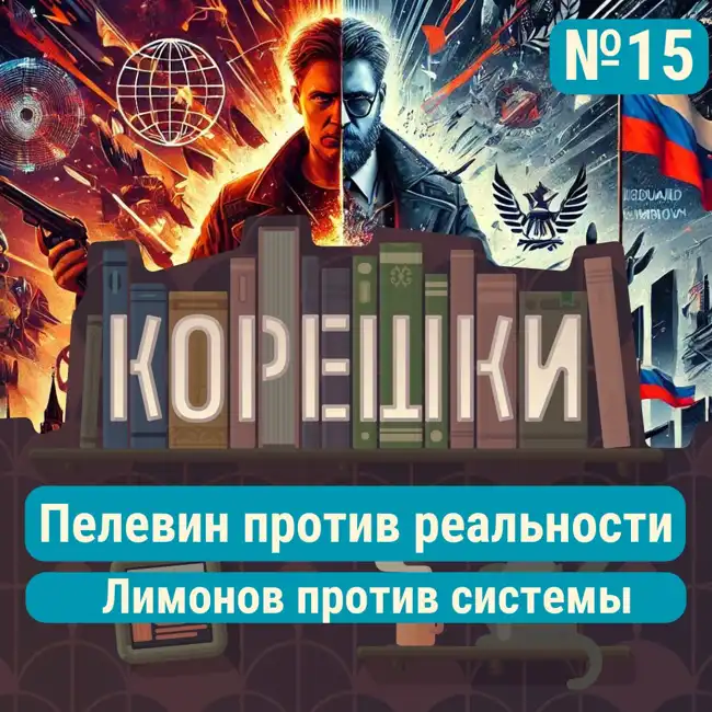 Корешки № 15. Пелевин против реальности. Лимонов против системы